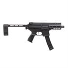 Mpx K Pcb 9mm Luger Semi-Auto Handgun - Mpx K Pcb 9mm Luger 4.5'''' Bbl (1)35rd Mag Black With Brace