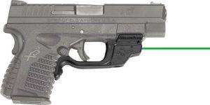 Crimson Trace LaserGuard Green Laser Sight for Springfield XD-S 3.3/4.0