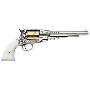 Pietta 1858 Remington Army Brass 44 Caliber Black Powder Revolver - 6 Rounds