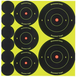 Birchwood Casey Shoot-N-C Targets Assortment 1", 2", & 3" Targets 10/ct