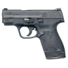 Smith & Wesson 11814 M&P Shield M2.0 40 S&W 3.10 6+1 & 7+1Black Armornite Stainless Steel Black Polymer Grip