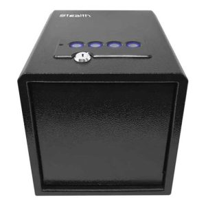 Stealth Safes Electronic Handgun Hanger 5 Gun Pistol Safe - Black