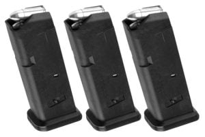Magpul Industries PMAG 10 GL9 Glock 19 10-Round 9mm Magazine Black 3-Pack MAG907-BLK