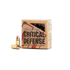 Hornady Critical Defense 9mm Luger 115 Grain FTX Ammo 25/Box
