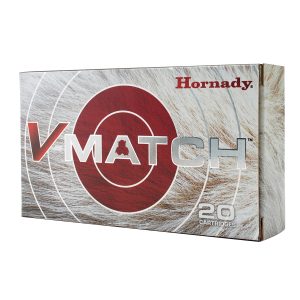 Hornady V-Match 6.5 Grendel 100 gr ELDVT 20rds Rifle Ammo for Precision Long-Range Shooting - 81521