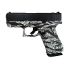 Glock 43X MOS 9mm Luger Semi-Auto Pistol with Black Tiger Print Frame
