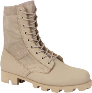 Rothco Classic Military Jungle Boots Desert Tan 3