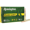 Remington Core-Lokt 270 Winchester Ammo 130 Grain Jacketed Soft Point Box of 20