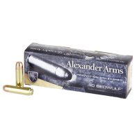 ALEXANDER ARMS 50 Beowulf 350Gr Flat Point Round Shoulder 20rd