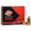 Black Hills HoneyBadger 45 ACP Ammo 135 Grain Lehigh Xtreme Defense Fluted Lead Free Box of 20