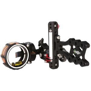 AXCEL LANDSLYDE 5-Pin Bow Sight Dovetail Mount .019 Pin Diameter With AccuStat II Scope Right Hand