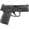 FN 66100816 509 Compact 9mm Luger 3.70" Barrel 10+1 , Matte Black , Mounting Rail , No Manual Safety