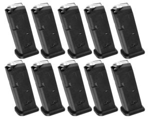 Magpul Industries PMAG 10 GL9 Glock 19 10-Round 9mm Magazine Black 10-Pack MAG907-BLK