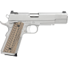 Dan Wesson 1911 Specialist 10mm Auto Pistol 5" Barrel 8+1 Round Bead Blasted Stainless Slide Brown Grip Stainless Frame