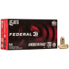 FEDERAL AMMO American Eagle 45ACP 230gr FMJ Ammunition | 50 Rounds