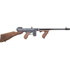 Thompson 1927A1 Deluxe Semi Automatic Rifle 45 ACP 16.5" Blued Threaded Barrel Blued Frame Walnut Pistol Grip