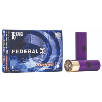 Federal Power-Shok 16 Gauge Buckshot 12 Pellets 1 Buck 5 Rounds