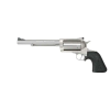 Magnum Research BFR500SW10 BFR Long Cylinder SS 500 S&W 5 Round 10 Stainless Stainless Black Rubber Grip