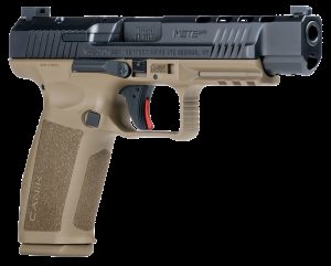 CANiK METE SFx Semi-Auto Pistol - Black Cerakote - FDE Polymer