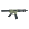 ATI Omni Maxx Hybrid AR-15 Pistol, .223/5.56 7.5" Barrel, 7" M-LOK Rail - Battlefield Green - ATIGOMX556MP4BFG