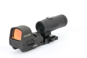 Holosun HS510C Open Reflex Circle Dot Sight w/HM3X Magnifier Combo Black HS510C+HM3X COMBO