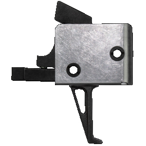 CMC Triggers Drop-In Flat Trigger 4-4.5 lb Ar-15 Ar-10 Black Silver