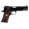 Colt Mfg O5872A1 1911 Gold Cup National Match 9mm Luger 5" 9+1 Blued Carbon Steel Walnut with Integrated Gold Medallion Grip