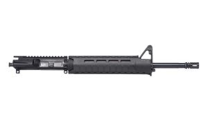 Aero Precision AR-15 Complete Upper Receiver 5.56 Mid-Length 16 inch Barrel w/Pinned FSB Magpul MOE SL Handguard A2 Flash Hider Anodized Black