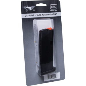 Glock 43X/48 Magazine 47818 9mm Luger 10-Round Polymer OEM Factory Fit