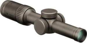 Vortex Razor HD Gen II-E 1-6x24mm Rifle Scope 30mm Tube Second Focal Plane Hard Anodized Red VMR-2 MOA Reticle MOA Adjustment Bronze 10.1in 21.5oz