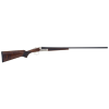 TRISTAR BRISTOL 12 Gauge 3" 28" Side by Side Shotgun - Blued / Turkish Walnut / Gold Inlay