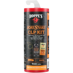 HOPPES Boresnake 9mm Pistol w/ CLP Cleaning Kit (210009)