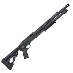 Mossberg 590R Stand-Off 12 Gauge 3in Black Pump Shotgun - 18.5in