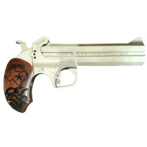 Bond Arms Texan Derringer 45 (Long) Colt 6in Stainless Break Action - 2 Rounds
