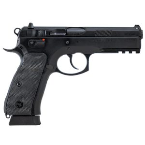 CZ-USA 75 SP-01 Tactical 9mm 4.6" Bbl Blk 10rd Handgun w/Luminescent Front/Rear Sights & Ambi Decocker 81353