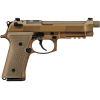 Beretta M9A4 9mm Luger Pistol 5.1" Threaded Barrel 18+1 Round Flat Dark Earth