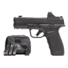 Springfield Hellcat Pro Comp 9mm Gear Pac with Viridian RFX-11 Green Dot, Four Mags and Pistol Bag
