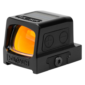 Holosun 509T-X2 Elite Enclosed Pistol Reflex Red Dot Sight 1x Gold Selectable Reticle Matte Black