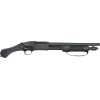 Mossberg 590 Shockwave Pump 20 Gauge Shotgun 14.375" Black Barrel Black Bird's Head Stock Crimson Trace Laser Saddle