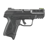 Ruger 3839 Security-380 10+1/15+1 3.42" Black Oxide Barrel, Black Serrated Steel Slide, Black Polymer Frame w/Accessory Rail, Black Polymer Grips