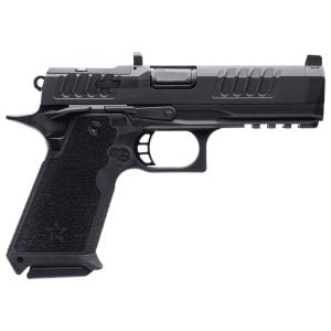 Staccato Base HD P4.5 9mm DLC Barrel Ameriglo Front Sight DLC/SS Finish 2x Mags 20-1300-000106