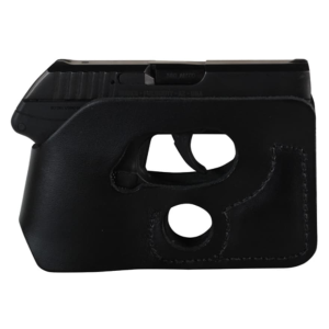 DeSantis Gunhide Pocket Shot Pocket Holster Ambidextrous Kahr P380 Leather Black