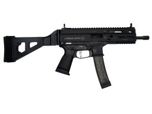 Grand Power Stribog SP9A3 9mm Pistol With Folding SBT Brace 30rd 8" - 850003223117