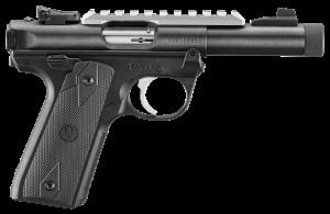 Ruger Mark IV 22/45 Semi-Auto Rimfire Pistol with Threaded Bull Barrel