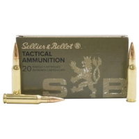 Sellier And Bellot 308 Win 147 gr FMJ Tactical 20/Box