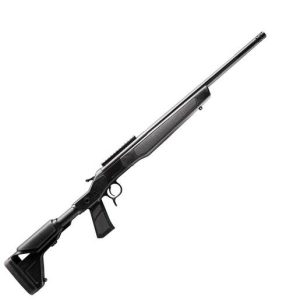 CVA Scout XP 35 Whelen Stainless Steel Matte Single Shot Rifle - 20in - Black