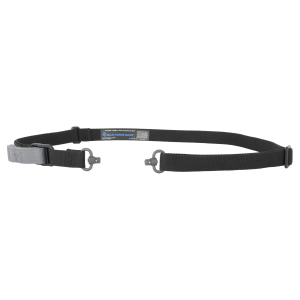 Blue Force Gear Vickers ONE Sling 1" Wide Push Button QD Swivels Black