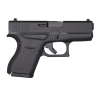 Glock 43 9mm Subcompact Slimline Pistol 3.39" 6+1 Black Polymer Grip/Frame - UI4350201