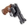 Korth NXR 44 Remington Magnum Revolver 4" Black DLC Barrel 6 Round Walnut Grip