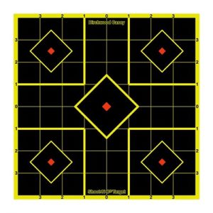 Bc Sight-In Target 8 6 She - Shoot-N-C 8'''' Sight-In Targets 6 Pack With 36 Pasters